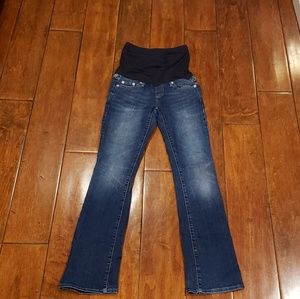 Gap maternity Jean's full belly panel